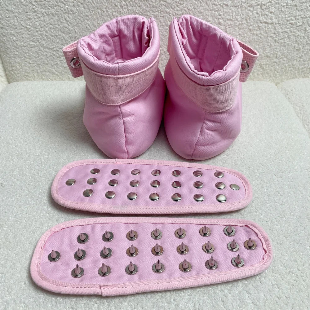 Pretty Please Locking Restraint Booties (Large)
