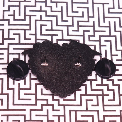 Moonlit Bat Enamel Pin