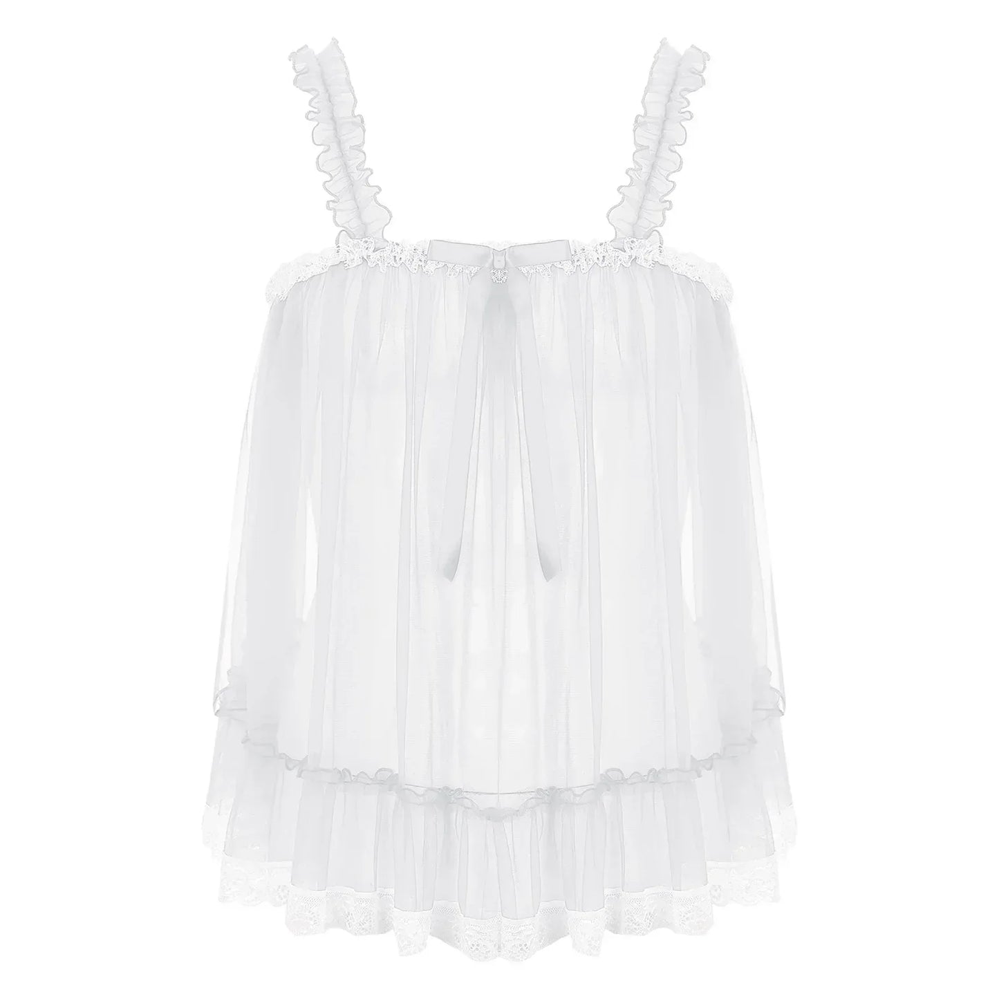 Darling Sheer Sissy Camisole (Colors) - Puppy's Aesthetics