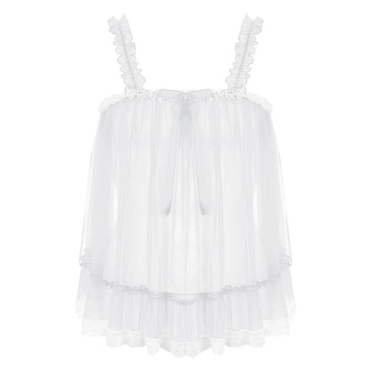 Darling Sheer Sissy Camisole (Colors) - Puppy's Aesthetics