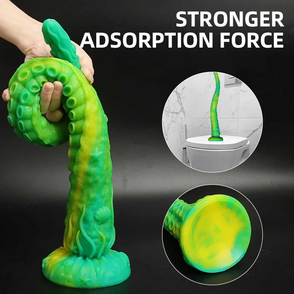 Long Octopus Tentacle – Monster Fantasy Dildo - Puppy's Aesthetics