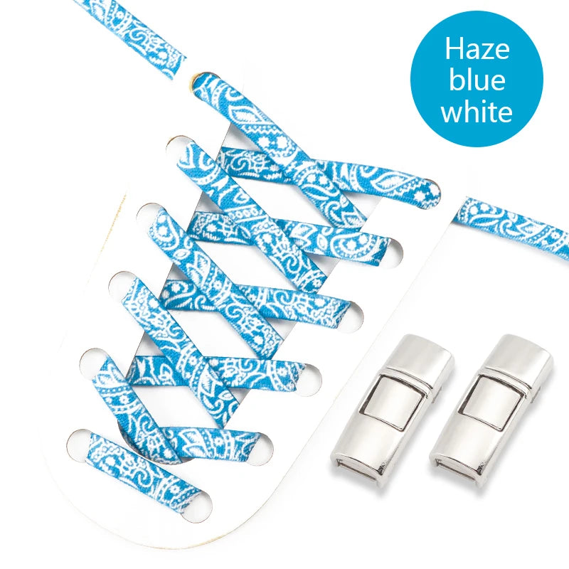 No-Tie Press Lock Elastic Shoelaces
