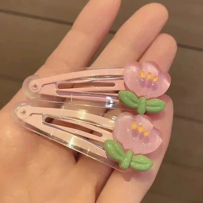 Tiny Duckling Hair Clip Set (2 Piece)