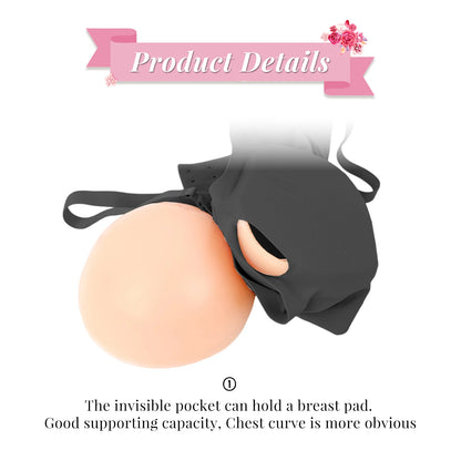Silicone Gel Breast Forms Bra Set