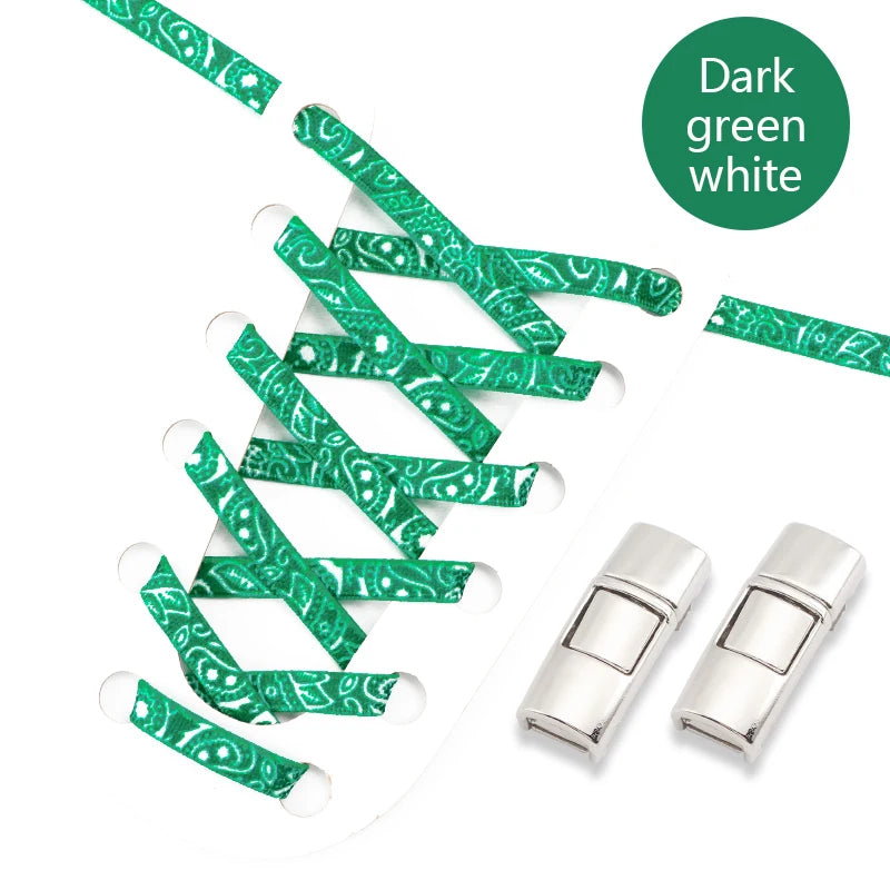 No-Tie Press Lock Elastic Shoelaces