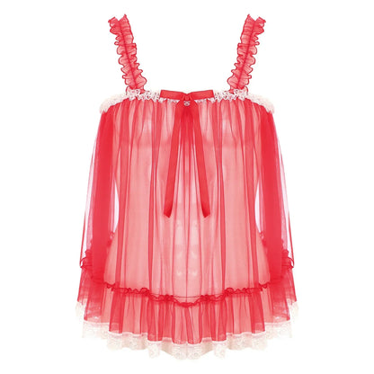 Darling Sheer Sissy Camisole (Colors) - Puppy's Aesthetics