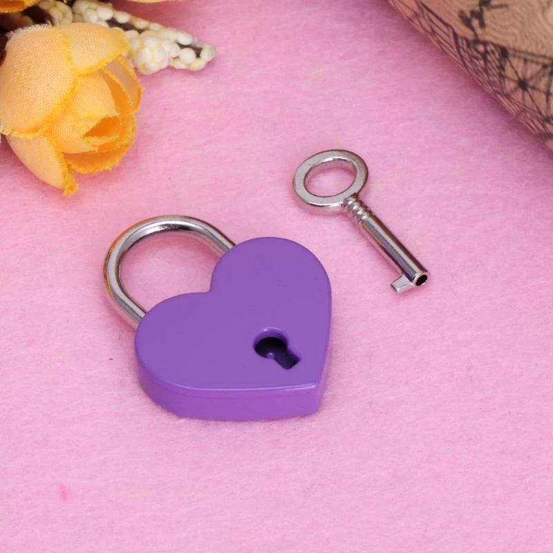 Tiny Heart Wish Lock (Colors)