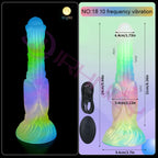Luminous Fantasy Silicone Vibe Dildo