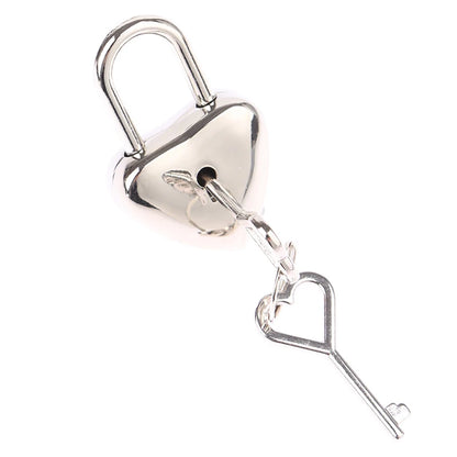 Silver Heart Keepsake Lock