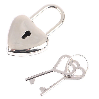 Silver Heart Keepsake Lock
