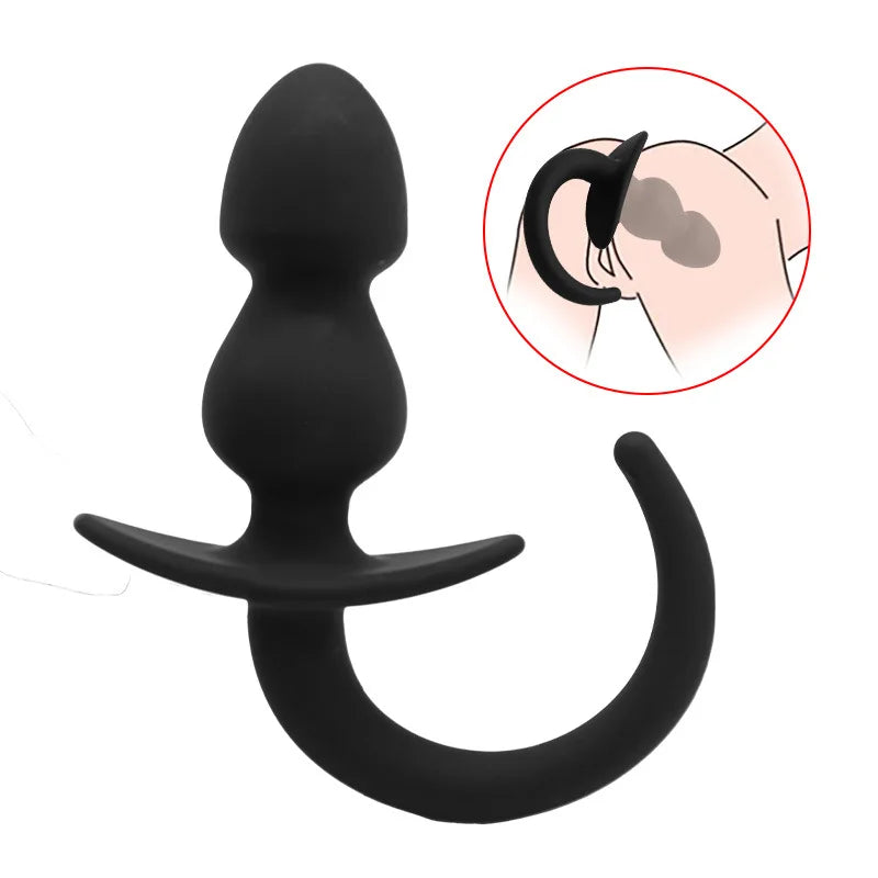 Moon Glow Pup Tail Plug