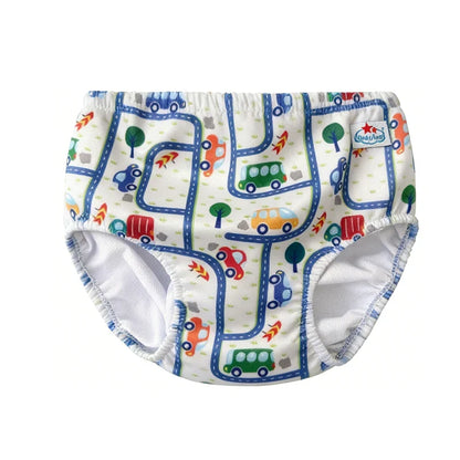 Cars & Streets Adult Swimming Diaper