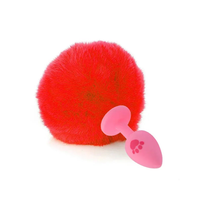 Sweet Bunny Paw Anal Plug (Colors)