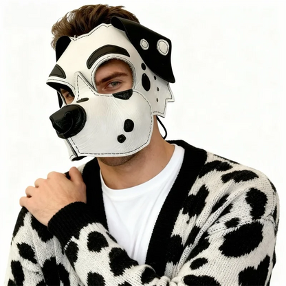 Spotty Sweetheart Dalmatian Petplay Mask
