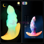 Glow Dragon Silicone Dildo Plug