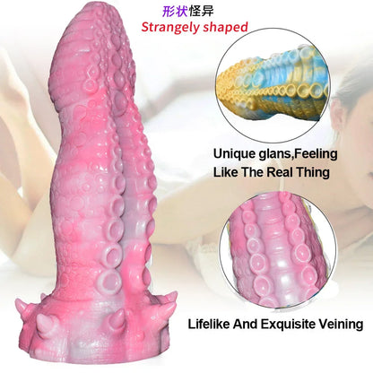 Huge Monster Tentacle Dildo Suction Cup (Colors)