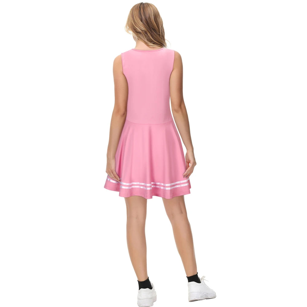 Sissy Cheerleader Uniform – Pink & White