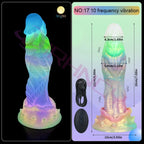 Luminous Fantasy Silicone Vibe Dildo