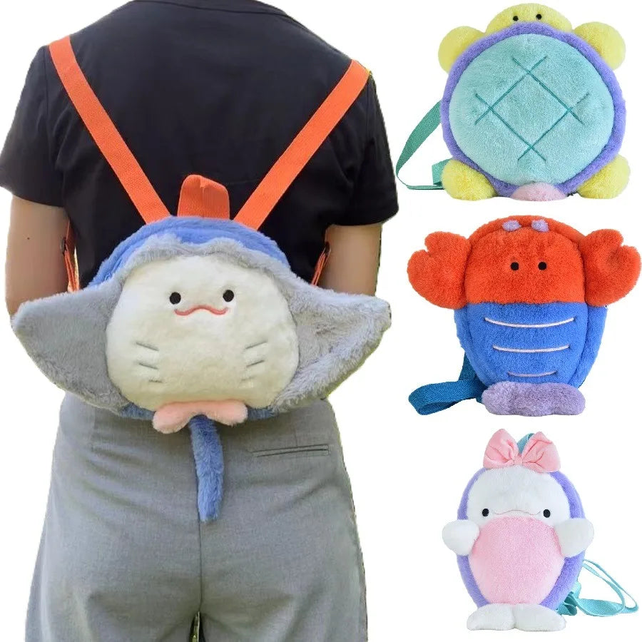 Sea Stuffie Buddy Backpacks