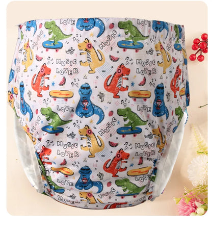 Cute Ice Silk ABDL Cloth Diapers (Colors)