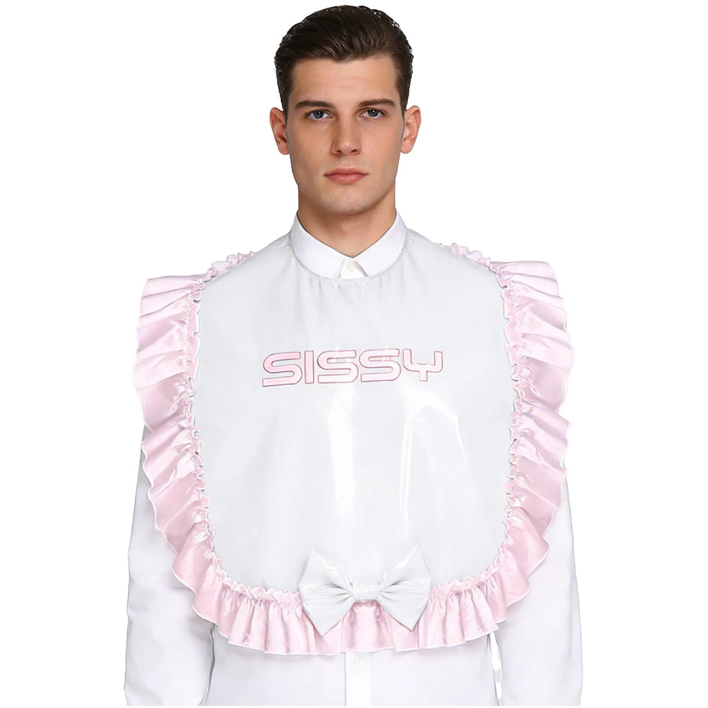 Sweet Sissy Ruffle Large Bib