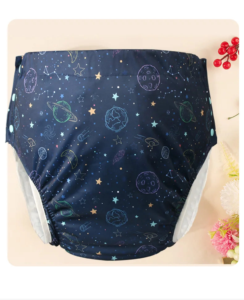 Cute Ice Silk ABDL Cloth Diapers (Colors)