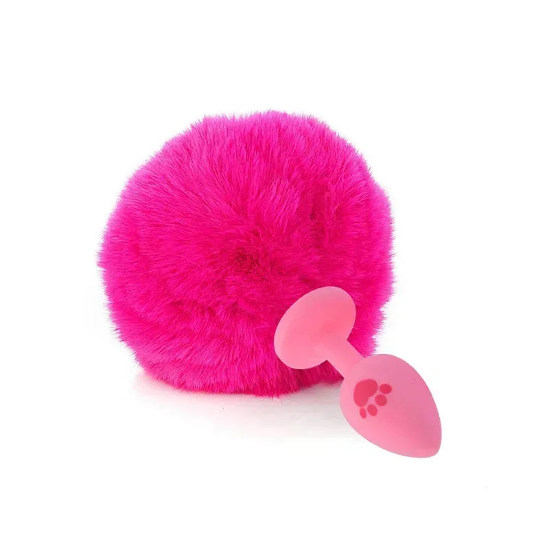 Sweet Bunny Paw Anal Plug (Colors)