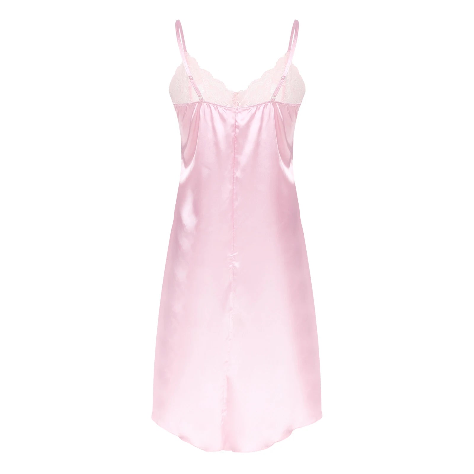 Sissy Lace Dream Satin Nightdress