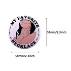 My Favorite Necklace BDSM Button
