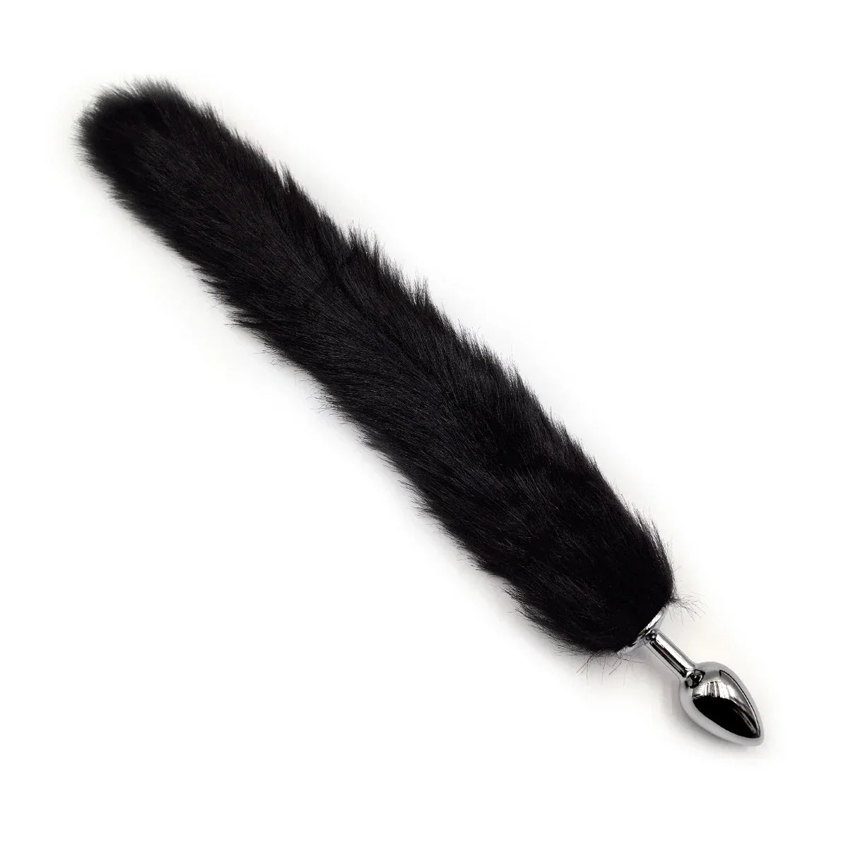 Midnight Mischief Fox Tail Steel Plug - Puppy's Aesthetics