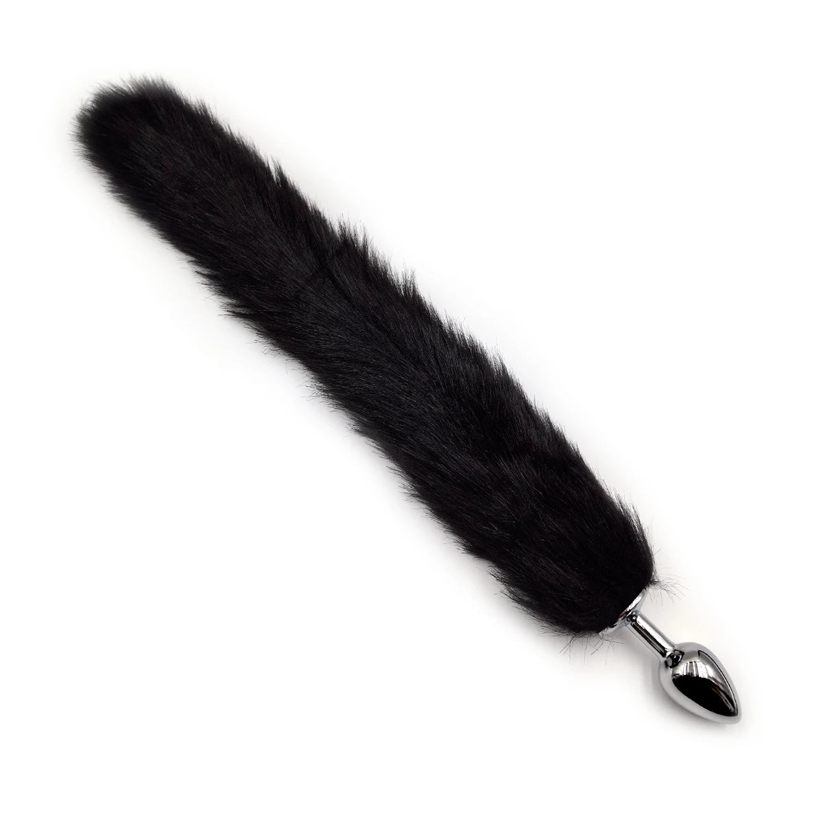 Midnight Mischief Fox Tail Steel Plug