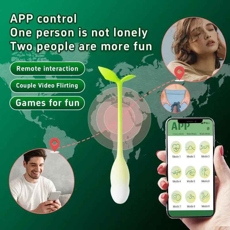 Spring Buds APP Control Vibrator - Puppy's Aesthetics