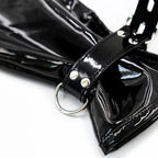 Patent Leather BDSM Mittens Dog Paw Gloves