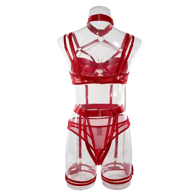 Seductive 4-Piece Lingerie Set