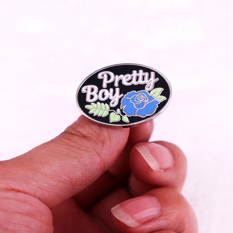 Pretty Boy Enamel Pin