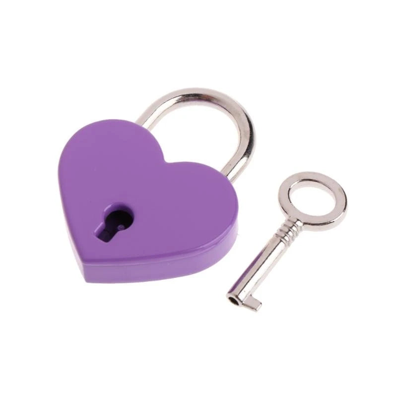 Tiny Heart Wish Lock (Colors)