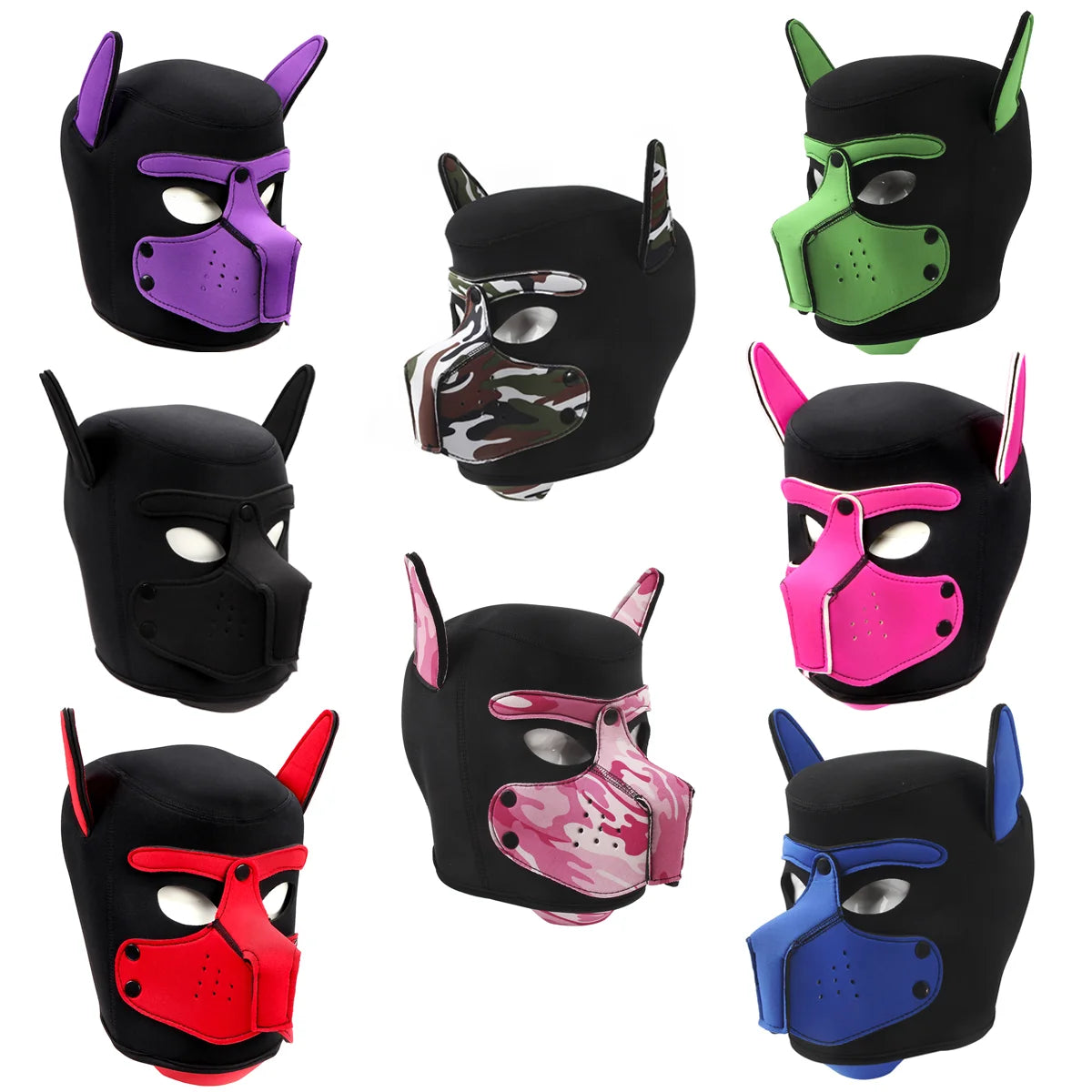 Fetch & Play Pup Mask (Colors)