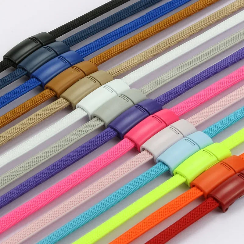 Easy-Step Magnetic No-Tie Shoelaces (Colors)