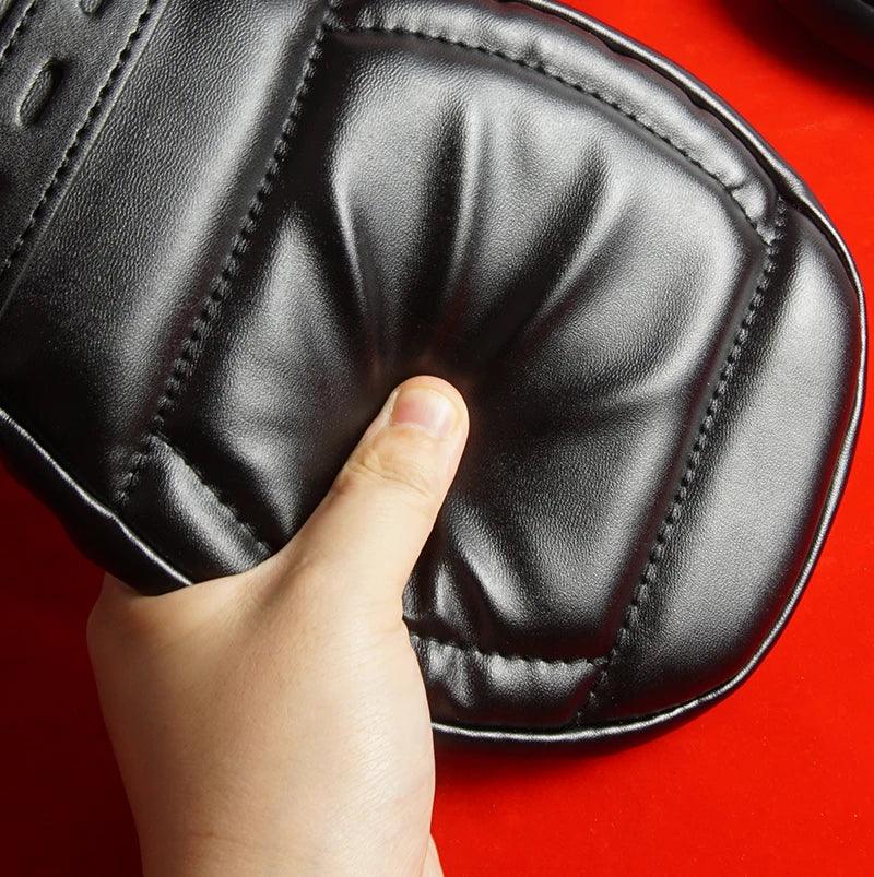 Leather Padded Bondage Mittens - Puppy's Aesthetics