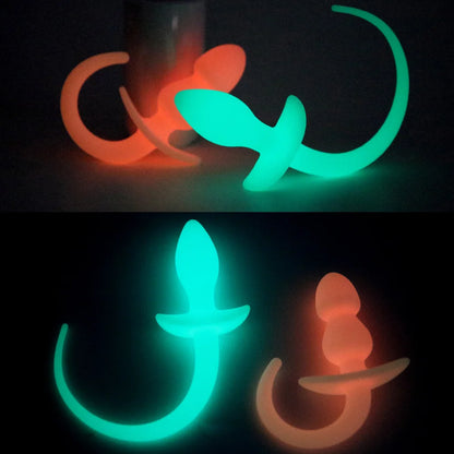 Moon Glow Pup Tail Plug