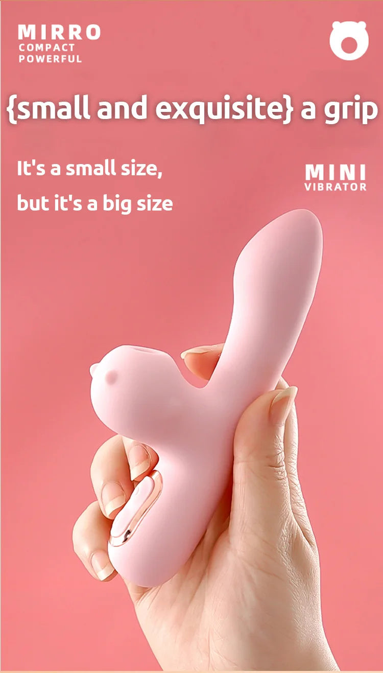 Kawaii Dino Sucking Mini Vibrator