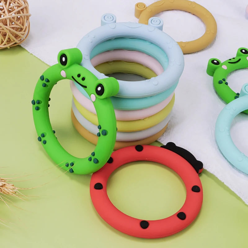 Froggie Chew Teether – Colorful ABDL Comfort Buddy