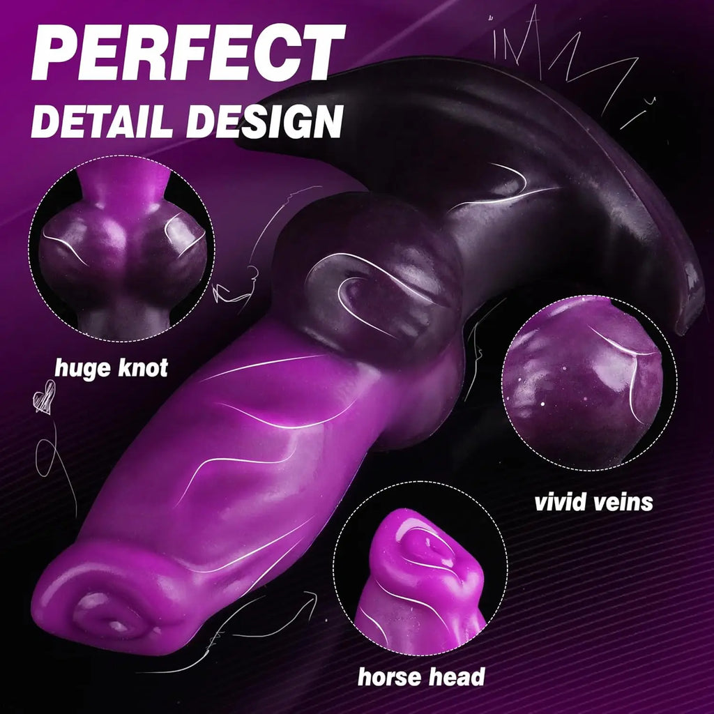 Fantasy Inflatable Silicone Knot Plug