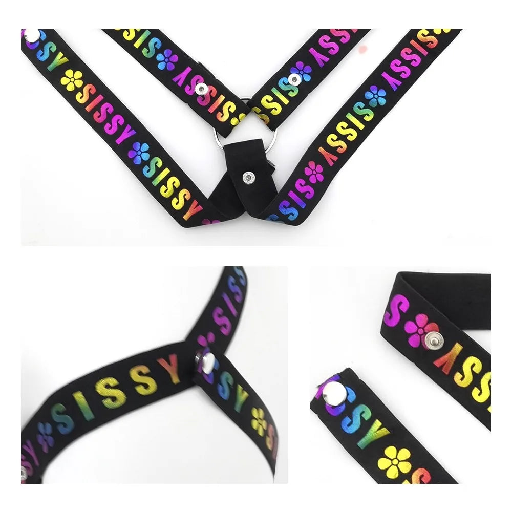 Sissy Chastity Safety Harness Support