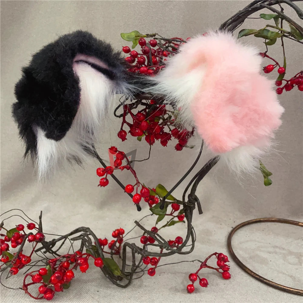 Handmade Puppy Movable Ears & Tail