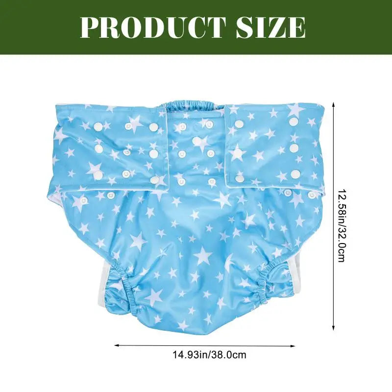 Starry Blue ABDL Training Diaper