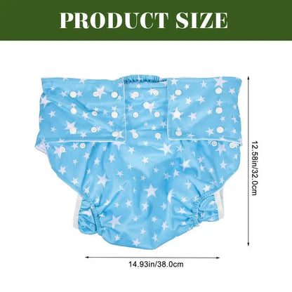 Starry Blue ABDL Training Diaper