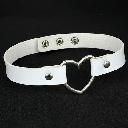 Sweetheart Holographic Heart Collar