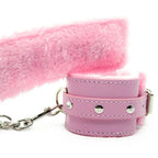 PU Leather Cuffs + Whip (Colors)