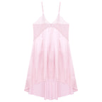 Sissy Lace Dream Satin Nightdress